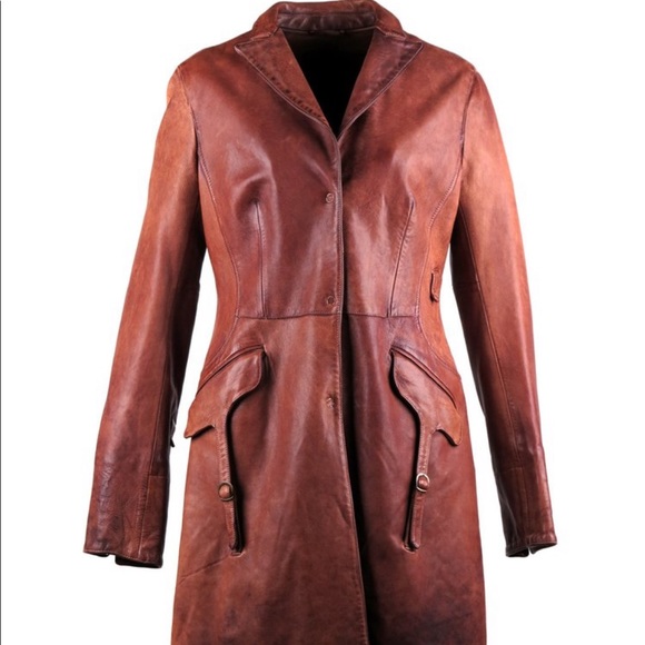 Leather coat - Picture 8 of 8
